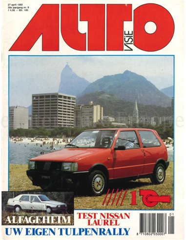1985 AUTOVISIE MAGAZINE 09 DUTCH