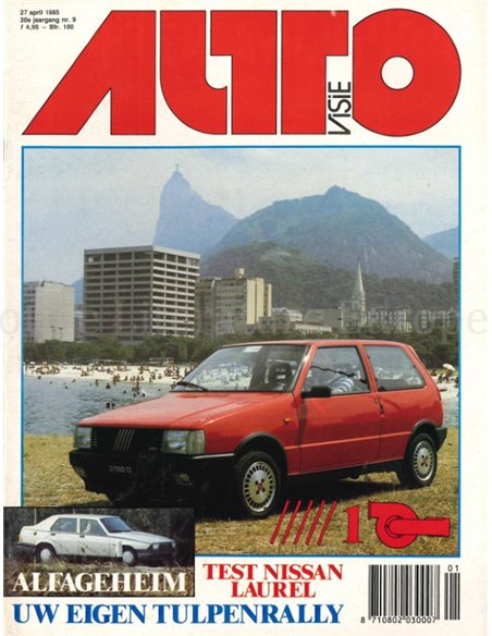 1985 AUTOVISIE MAGAZINE 09 NEDERLANDS