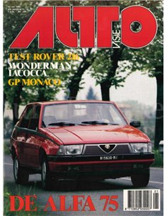 1985 AUTOVISIE MAGAZIN 11 NIEDERLÄNDISCH