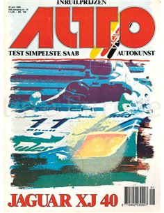 1985 AUTOVISIE MAGAZIN 13 NIEDERLÄNDISCH
