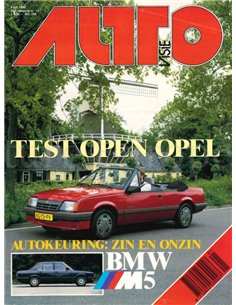 1985 AUTOVISIE MAGAZINE 14 DUTCH