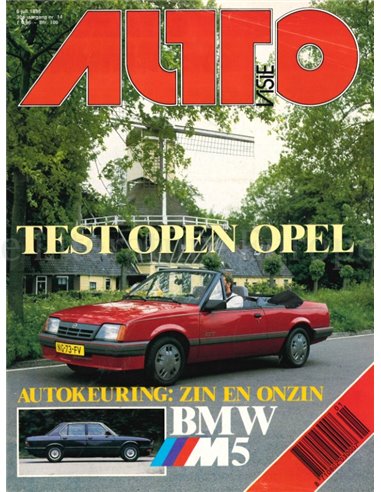 1985 AUTOVISIE MAGAZINE 14 NEDERLANDS