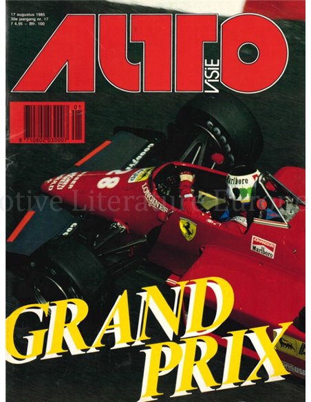 1985 AUTOVISIE MAGAZINE 17 DUTCH