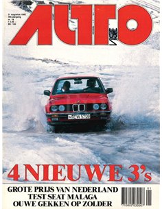 1985 AUTOVISIE MAGAZIN 18 NIEDERLÄNDISCH