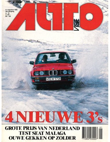 1985 AUTOVISIE MAGAZINE 18 NEDERLANDS
