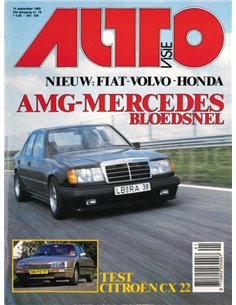 1985 AUTOVISIE MAGAZINE 19 DUTCH