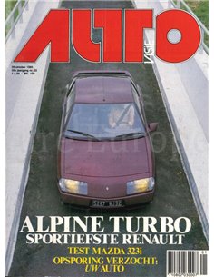 1985 AUTOVISIE MAGAZIN 22 NIEDERLÄNDISCH