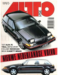 1985 AUTOVISIE MAGAZINE 23 DUTCH