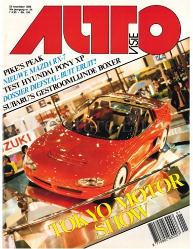 1985 AUTOVISIE MAGAZINE 24 NEDERLANDS