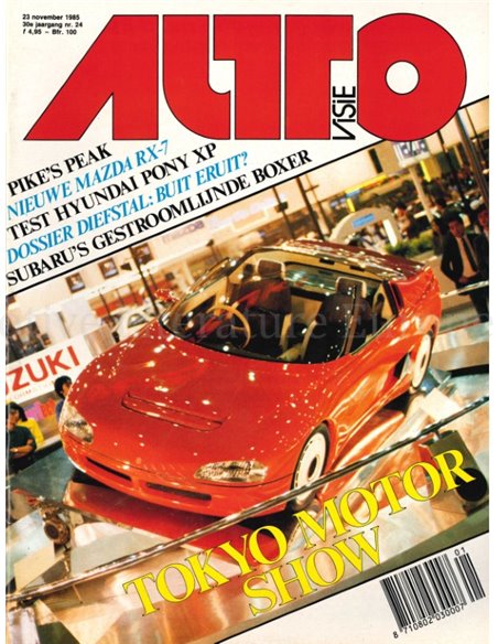 1985 AUTOVISIE MAGAZIN 24 NIEDERLÄNDISCH