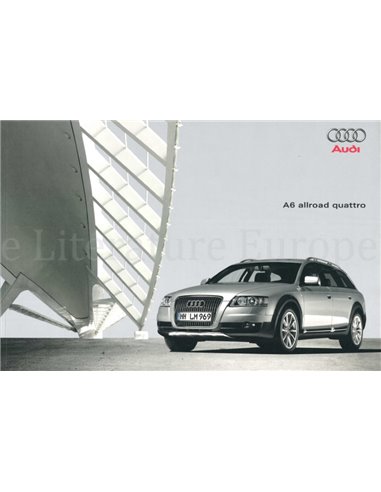 2002 AUDI A6 ALLROAD QUATTRO BROCHURE NEDERLANDS
