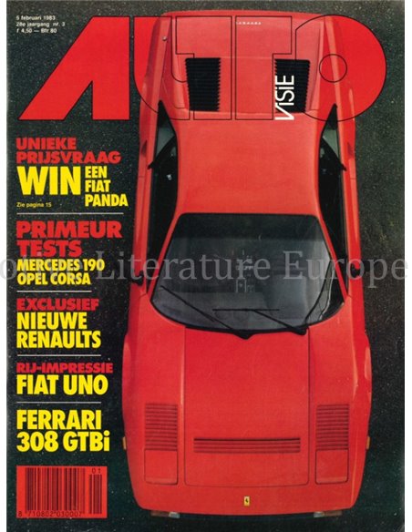 1983 AUTOVISIE MAGAZIN 03 NIEDERLÄNDISCH