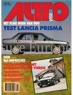 1983 AUTOVISIE MAGAZIN 05 NIEDERLÄNDISCH