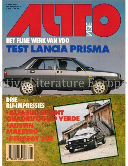 1983 AUTOVISIE MAGAZIN 05 NIEDERLÄNDISCH