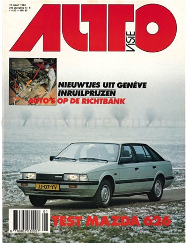 1983 AUTOVISIE MAGAZIN 06 NIEDERLÄNDISCH