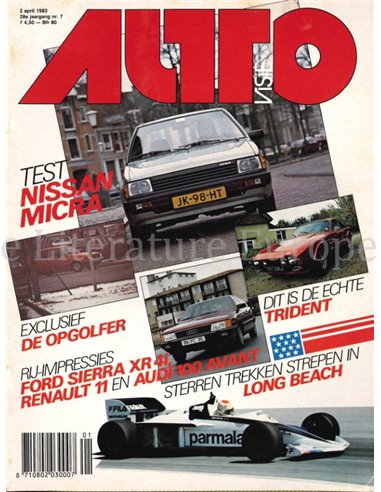 1983 AUTOVISIE MAGAZIN 07 NIEDERLÄNDISCH