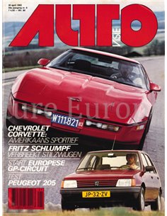 1983 AUTOVISIE MAGAZIN 09 NIEDERLÄNDISCH
