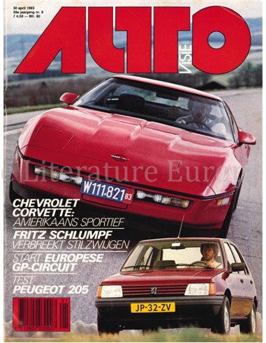 1983 AUTOVISIE MAGAZIN 09 NIEDERLÄNDISCH