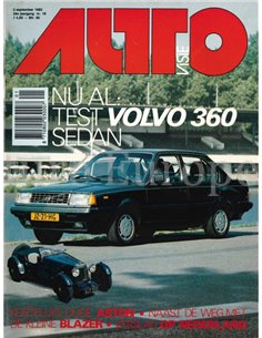 1983 AUTOVISIE MAGAZIN 18 NIEDERLÄNDISCH