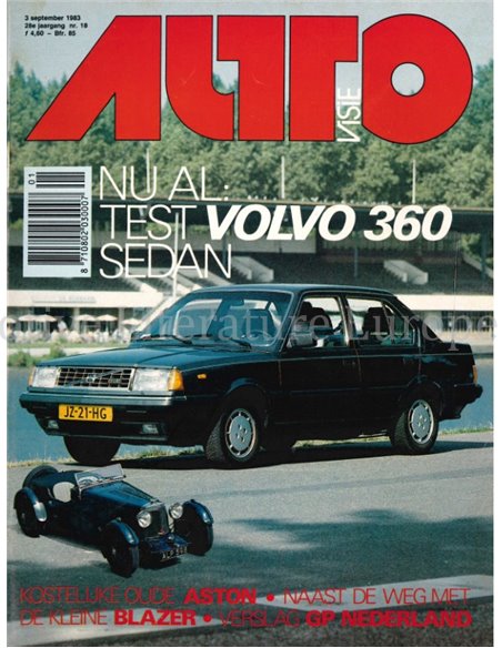 1983 AUTOVISIE MAGAZINE 18 NEDERLANDS