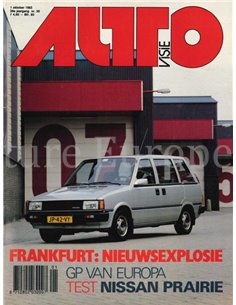 1983 AUTOVISIE MAGAZINE 20 NEDERLANDS