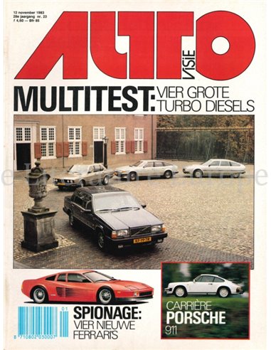1983 AUTOVISIE MAGAZIN 23 NIEDERLÄNDISCH