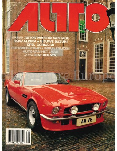 1983 AUTOVISIE MAGAZINE 26 NEDERLANDS