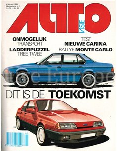 1984 AUTOVISIE MAGAZINE 03 NEDERLANDS