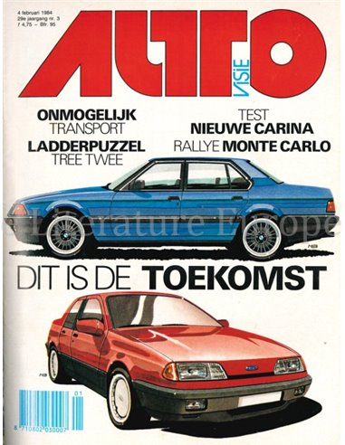 1984 AUTOVISIE MAGAZINE 03 DUTCH