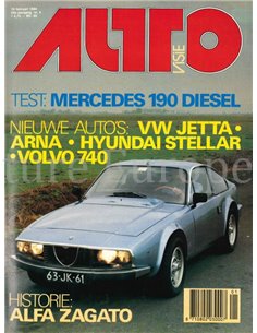1984 AUTOVISIE MAGAZIN 04 NIEDERLÄNDISCH