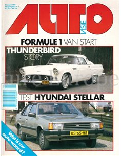 1984 AUTOVISIE MAGAZIN 07 NIEDERLÄNDISCH