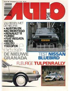 1984 AUTOVISIE MAGAZINE 09 DUTCH