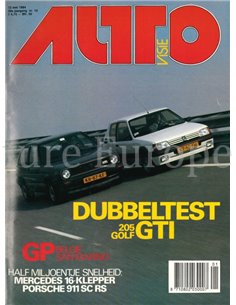 1984 AUTOVISIE MAGAZINE 10 NEDERLANDS