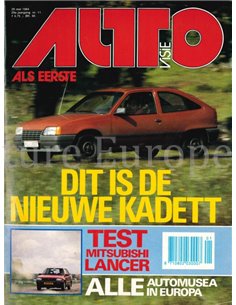 1984 AUTOVISIE MAGAZINE 11 DUTCH