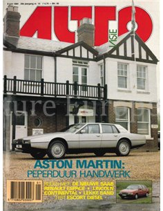 1984 AUTOVISIE MAGAZINE 12 NEDERLANDS