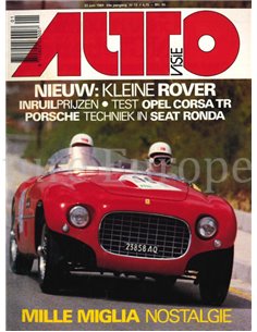 1984 AUTOVISIE MAGAZINE 13 DUTCH