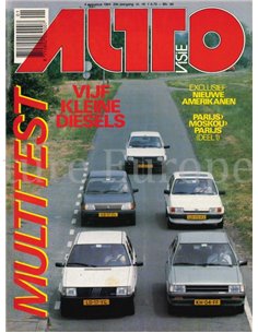 1984 AUTOVISIE MAGAZIN 16 NIEDERLÄNDISCH