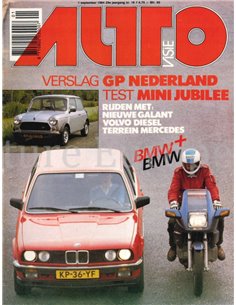 1984 AUTOVISIE MAGAZINE 18 DUTCH