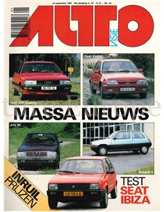 1984 AUTOVISIE MAGAZINE 20 DUTCH