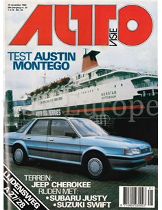 1984 AUTOVISIE MAGAZINE 23 NEDERLANDS