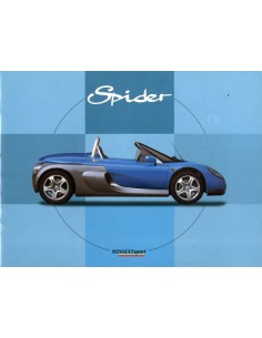 1996 RENAULT SPORT SPIDER BROCHURE FRANS ENGELS