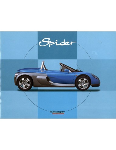 1996 RENAULT SPORT SPIDER BROCHURE FRANS ENGELS