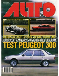1986 AUTOVISIE MAGAZINE 04 NEDERLANDS