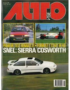 1986 AUTOVISIE MAGAZINE 07 NEDERLANDS