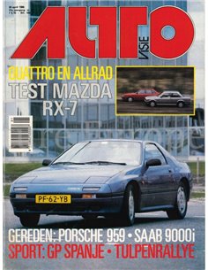 1986 AUTOVISIE MAGAZINE 09 NEDERLANDS