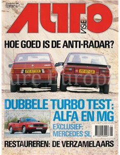 1986 AUTOVISIE MAGAZINE 17 DUTCH