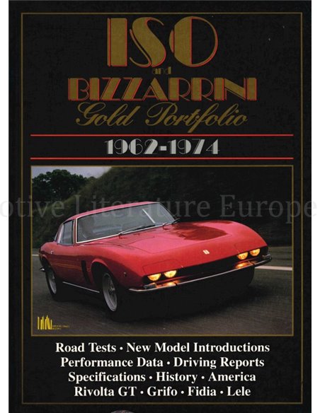 ISO AND BIZZARINNI GOLD PORTFOLIO 1962 - 1974