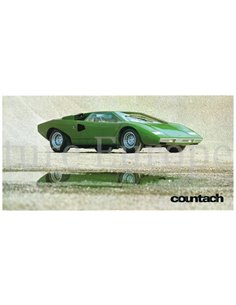1974 LAMBORGHINI COUNTACH LP400 BROCHURE