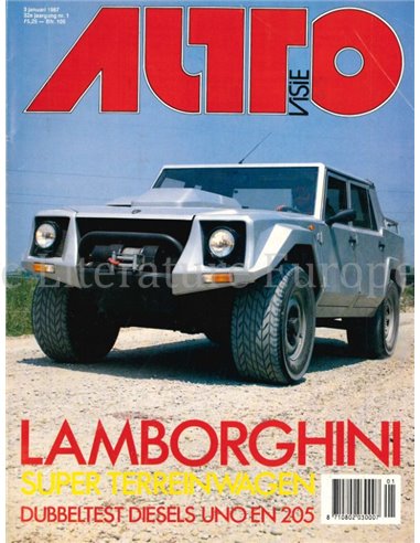 1987 AUTOVISIE MAGAZINE 01 DUTCH