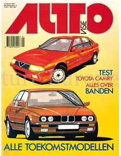 1987 AUTOVISIE MAGAZINE 02 NEDERLANDS